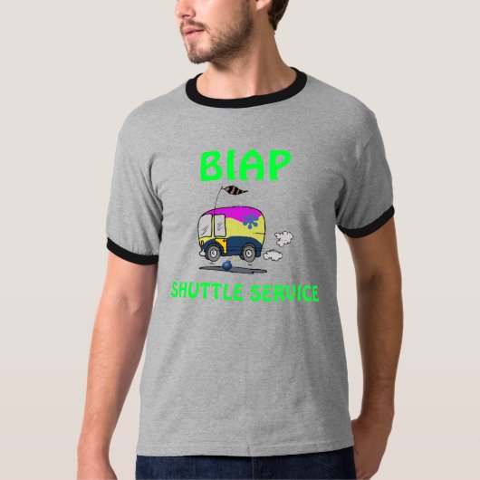 BIAP SHUTTLE SERVICE T-SHIRT (Voorkant)