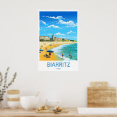 Biarritz 3 poster (Keuken)