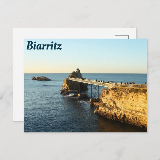 Biarritz Briefkaart (Voorkant / Achterkant)