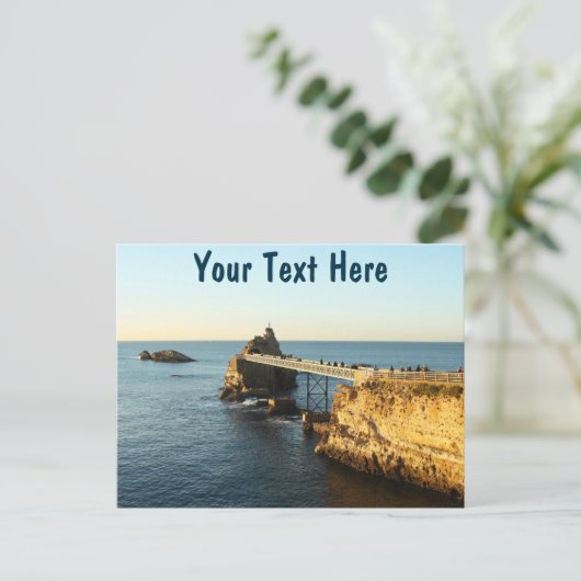 Biarritz, Briefkaart Frankrijk (Staand voorkant)