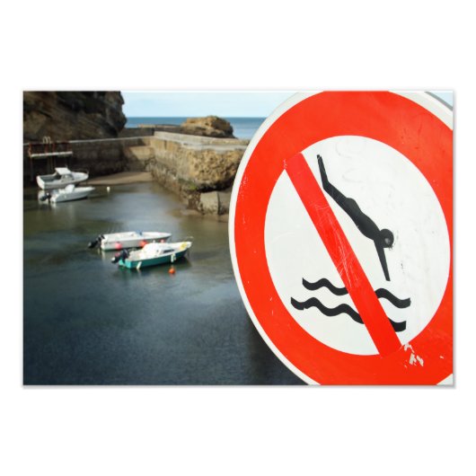 Biarritz Foto Afdruk (Voorkant)