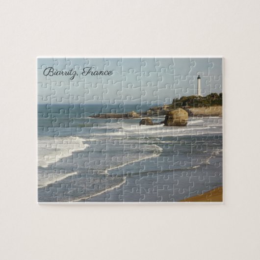 Biarritz France Puzzle Legpuzzel (Horizontaal)