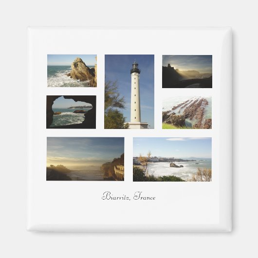 Biarritz Frankrijk magneet (Voorkant)