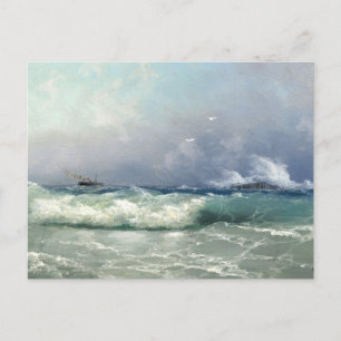 Biarritz, Ivan Konstantinovich Aivazovsky Briefkaart