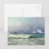 Biarritz, Ivan Konstantinovich Aivazovsky Briefkaart (Voorkant / Achterkant)