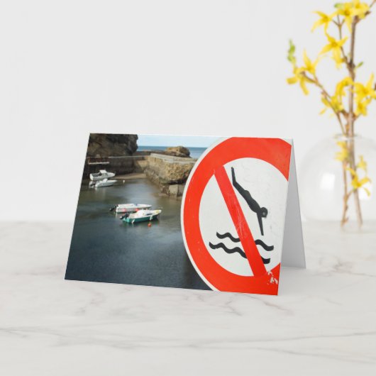 Biarritz Kaart (Gele Bloem)