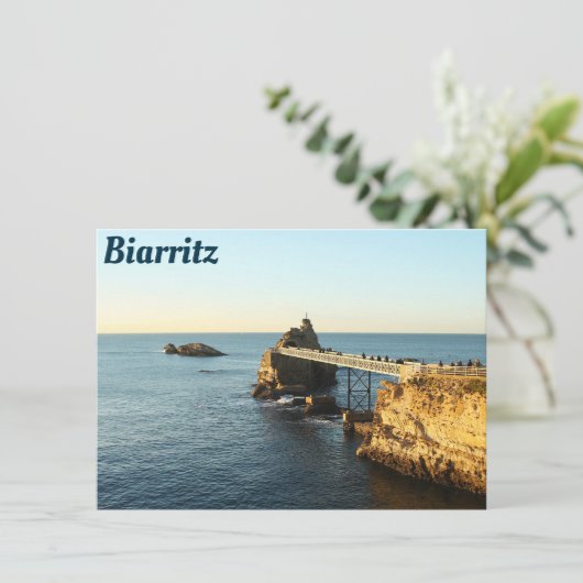 Biarritz-Kaart (Staand voorkant)