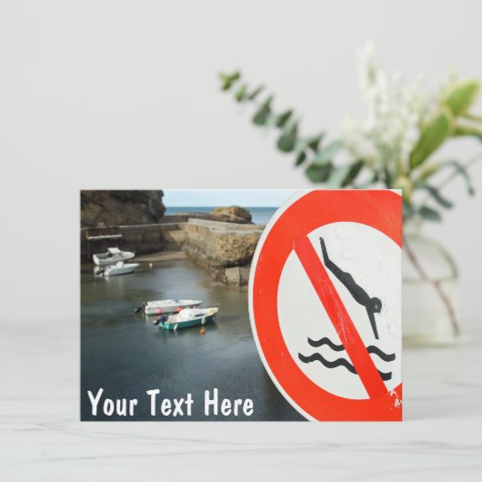 Biarritz-kaart (Staand voorkant)