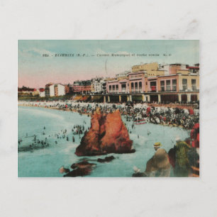 Biarritz Le casino Municipal replica 1917 Briefkaart