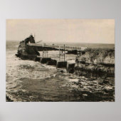 Biarritz Pont et Rocher Poster (Voorkant)