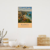 Biarritz Poster (Keuken)