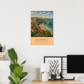 Biarritz Poster (Thuiskantoor)