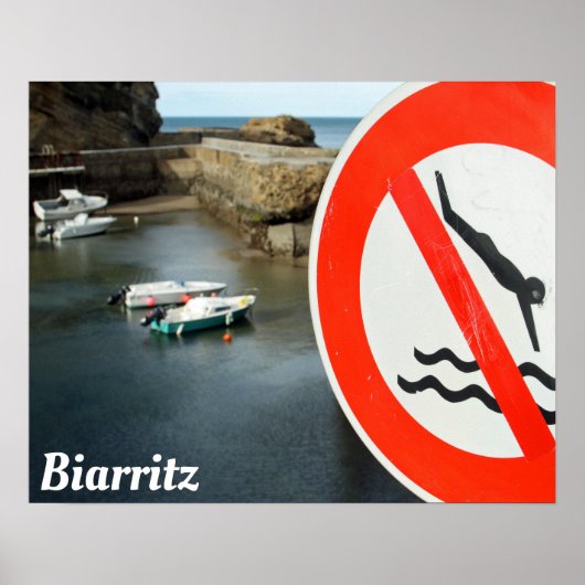 Biarritz Poster (Voorkant)