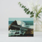 Biarritz RANCE La tempête THE TEMPEST Briefkaart (Staand voorkant)