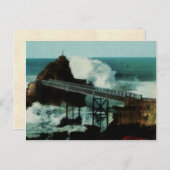 Biarritz RANCE La tempête THE TEMPEST Briefkaart (Voorkant / Achterkant)