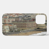 Biarritz strand, Belle Époque architectuur. Case-Mate iPhone Case (Achterkant (horizontaal))