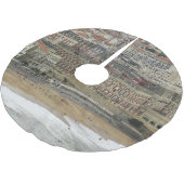 Biarritz strand, Belle Époque architectuur. Kerstboom Rok (Gekanteld)