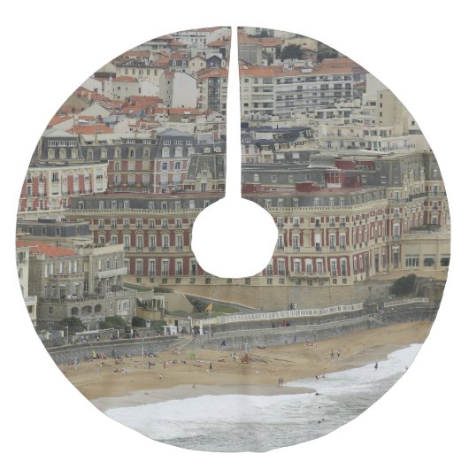Biarritz strand, Belle Époque architectuur. Kerstboom Rok (Voorkant)