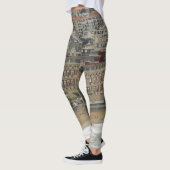 Biarritz strand, Belle Époque architectuur. Leggings (Links)