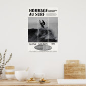 Biarritz Surfing Exhibition Poster 1989 Surf (Keuken)