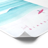 Biarritz Vintage Travel Poster (Hoek)