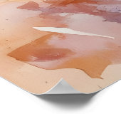 Biarritz Watercolor 1 Poster (Hoek)