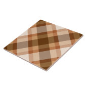 Bias Play, Brown, Beige en Copper, middeleeuwen Tegeltje (Zijkant)