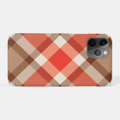 Bias Play, Coral Oranje, Brown & Tan Case-Mate iPhone Case (Achterkant (horizontaal))