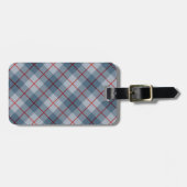 Bias Pset Blue-Red Stripe Bagagelabel (Voorkant horizontaal)