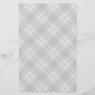 Bias Pset Blue-Red Stripe Briefpapier