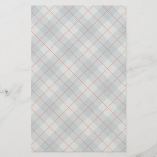 Bias Pset Blue-Red Stripe Briefpapier (Voorkant)