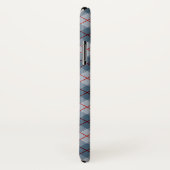 Bias Pset Blue-Red Stripe Case-Mate iPhone Case (Achterkant / rechts)