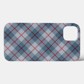 Bias Pset Blue-Red Stripe Case-Mate iPhone Case (Achterkant (horizontaal))