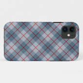 Bias Pset Blue-Red Stripe Case-Mate iPhone Case (Achterkant (horizontaal))