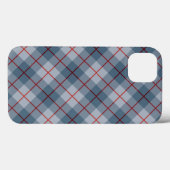 Bias Pset Blue-Red Stripe Case-Mate iPhone Case (Achterkant (horizontaal))