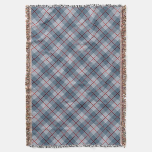 Bias Pset Blue-Red Stripe Deken (Voorkant Verticaal)