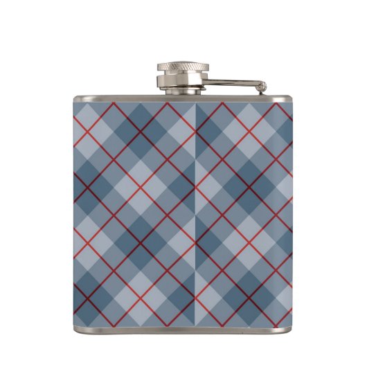 Bias Pset Blue-Red Stripe Heupfles (Achterkant)