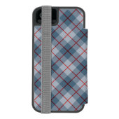 Bias Pset Blue-Red Stripe Incipio iPhone Portemonnee Hoesje (Agenda Achterkant)