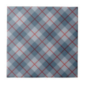 Bias Pset Blue-Red Stripe Tegeltje (Voorkant)