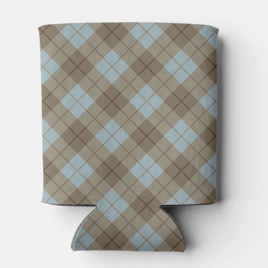 Bias Pset in Blue en Brown Blikjeskoeler (Achterkant)