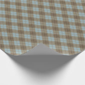 Bias Pset in Blue en Brown Cadeaupapier (Hoek)