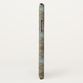 Bias Pset in Blue en Brown Case-Mate iPhone Case (Achterkant / rechts)