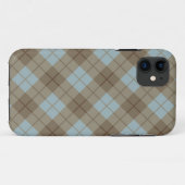 Bias Pset in Blue en Brown Case-Mate iPhone Case (Achterkant (horizontaal))