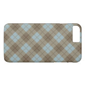 Bias Pset in Blue en Brown Case-Mate iPhone Case (Achterkant (Horizontaal))