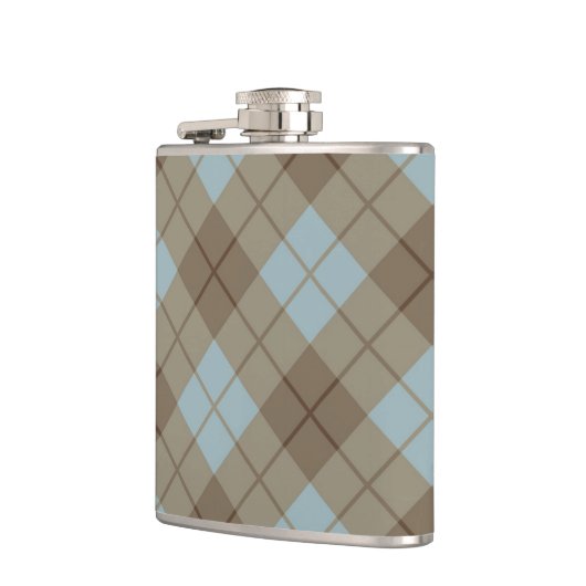 Bias Pset in Blue en Brown Heupfles (Links)