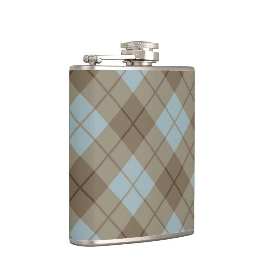 Bias Pset in Blue en Brown Heupfles (Rechts)