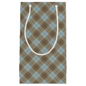 Bias Pset in Blue en Brown Klein Cadeauzakje (Voorkant)