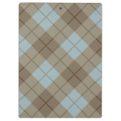 Bias Pset in Blue en Brown Klembord (Achterkant)