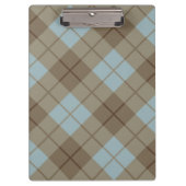 Bias Pset in Blue en Brown Klembord (Voorkant)