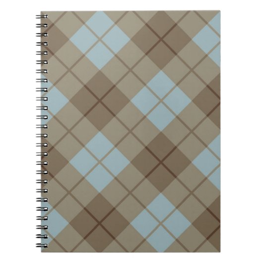 Bias Pset in Blue en Brown Notitieboek (Voorkant)